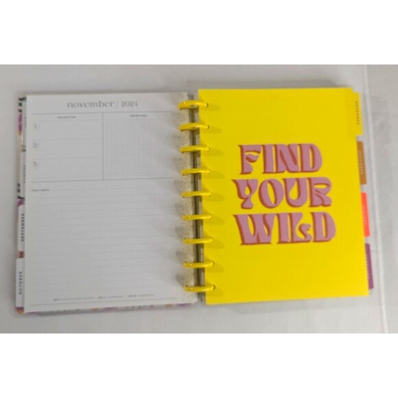 The Happy Planner - Classic, Find Your Wild, 2024-2025 Planner - Picture 12 of 16